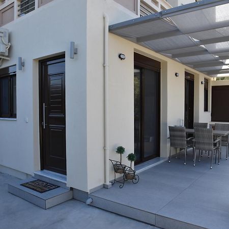 Pirgos Deluxe Apartment - Private Parking 基萨莫斯 外观 照片