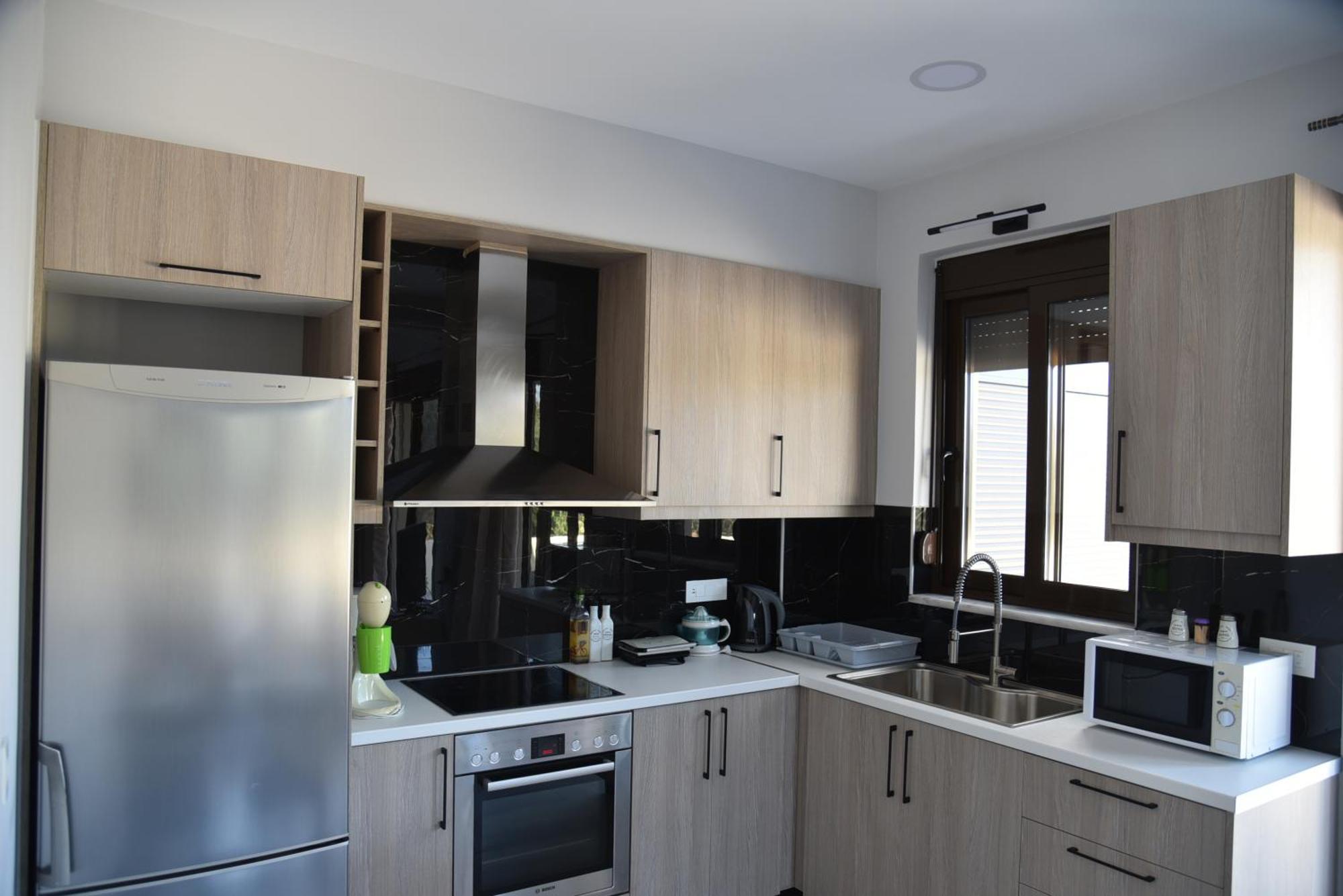 Pirgos Deluxe Apartment - Private Parking 基萨莫斯 外观 照片