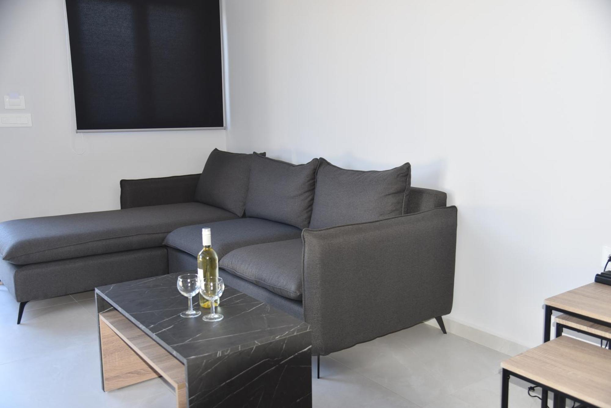 Pirgos Deluxe Apartment - Private Parking 基萨莫斯 外观 照片