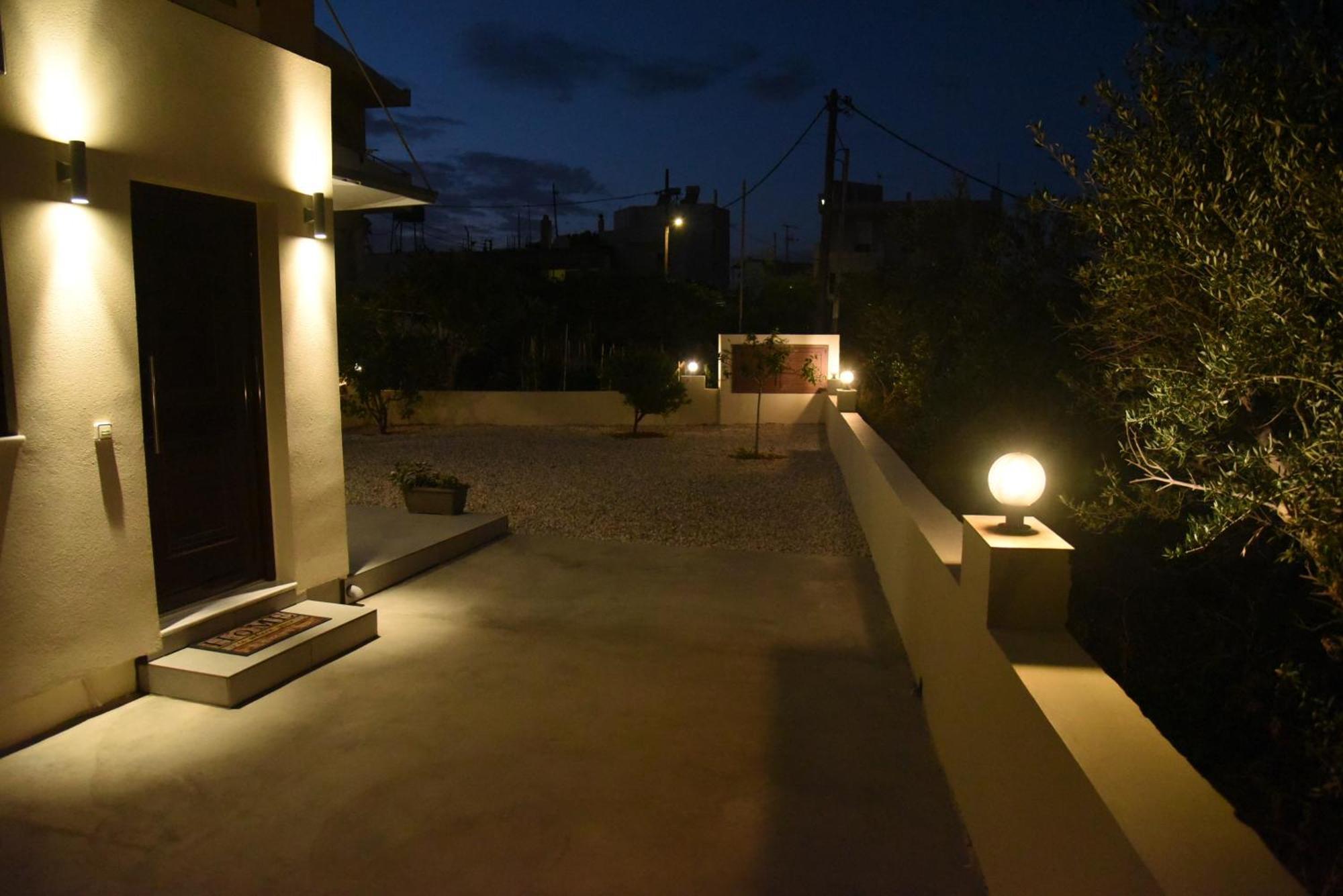Pirgos Deluxe Apartment - Private Parking 基萨莫斯 外观 照片