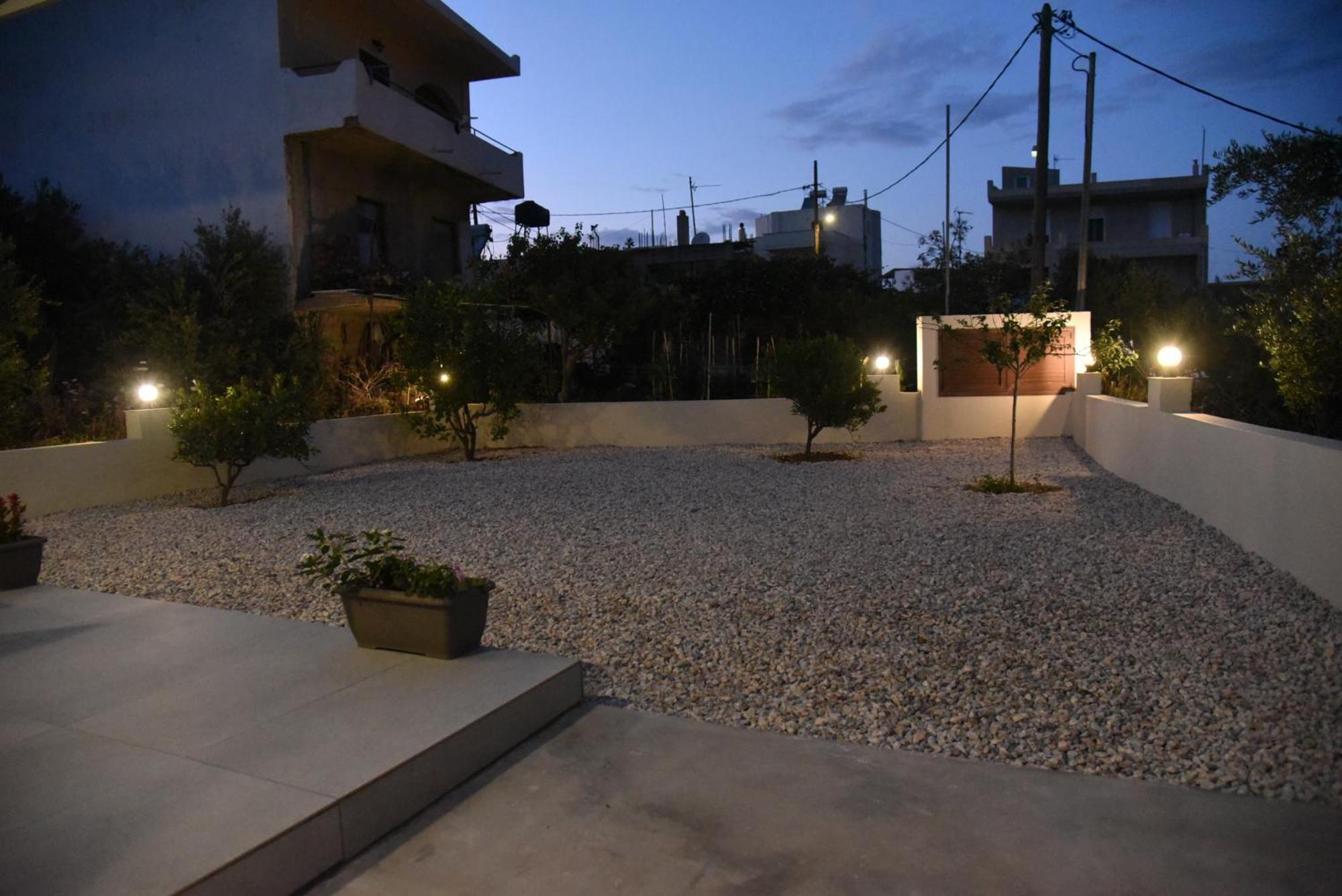 Pirgos Deluxe Apartment - Private Parking 基萨莫斯 外观 照片