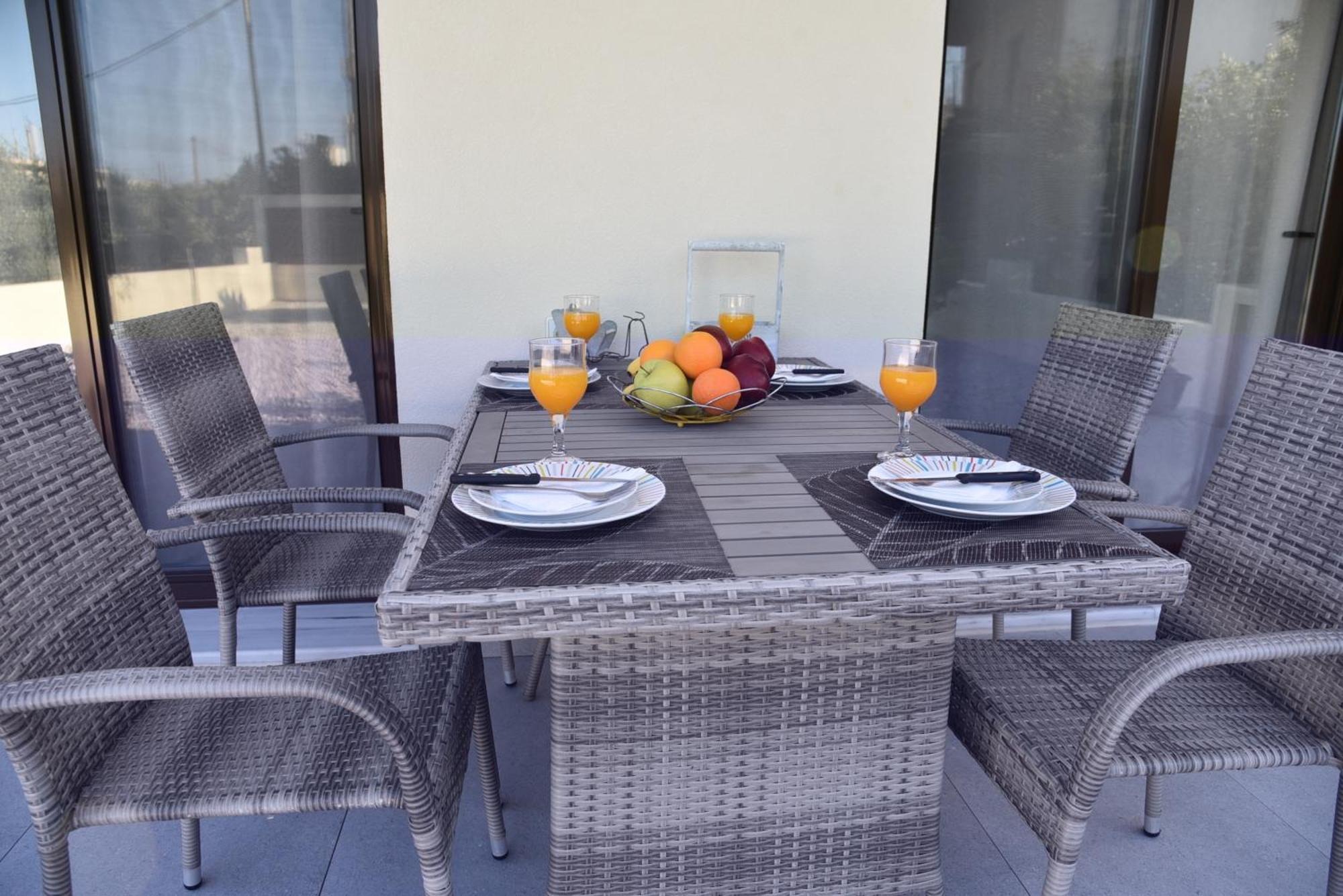 Pirgos Deluxe Apartment - Private Parking 基萨莫斯 外观 照片
